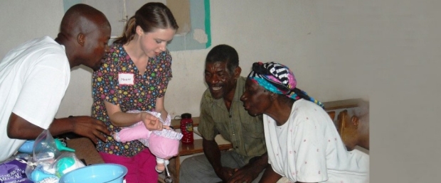 Megan Foeller in Haiti